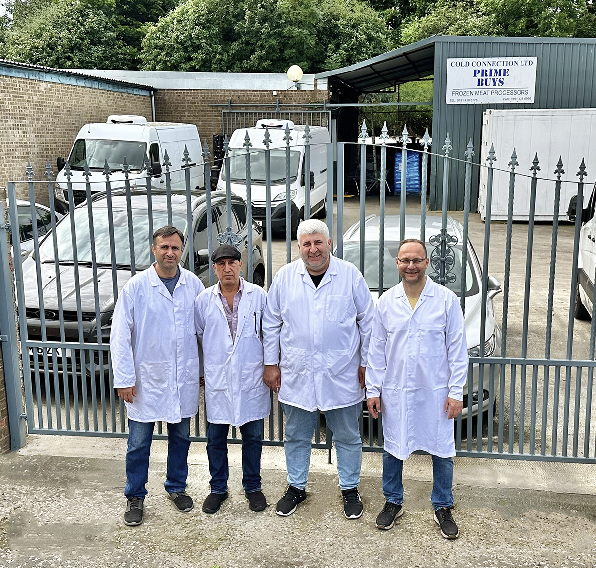 Prime Buys plant team outside the Jarrow operation